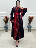 New Black & Red Thoub
